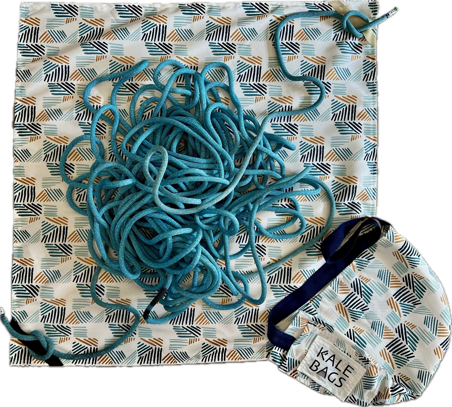 Kale Bag - Blue Stripe