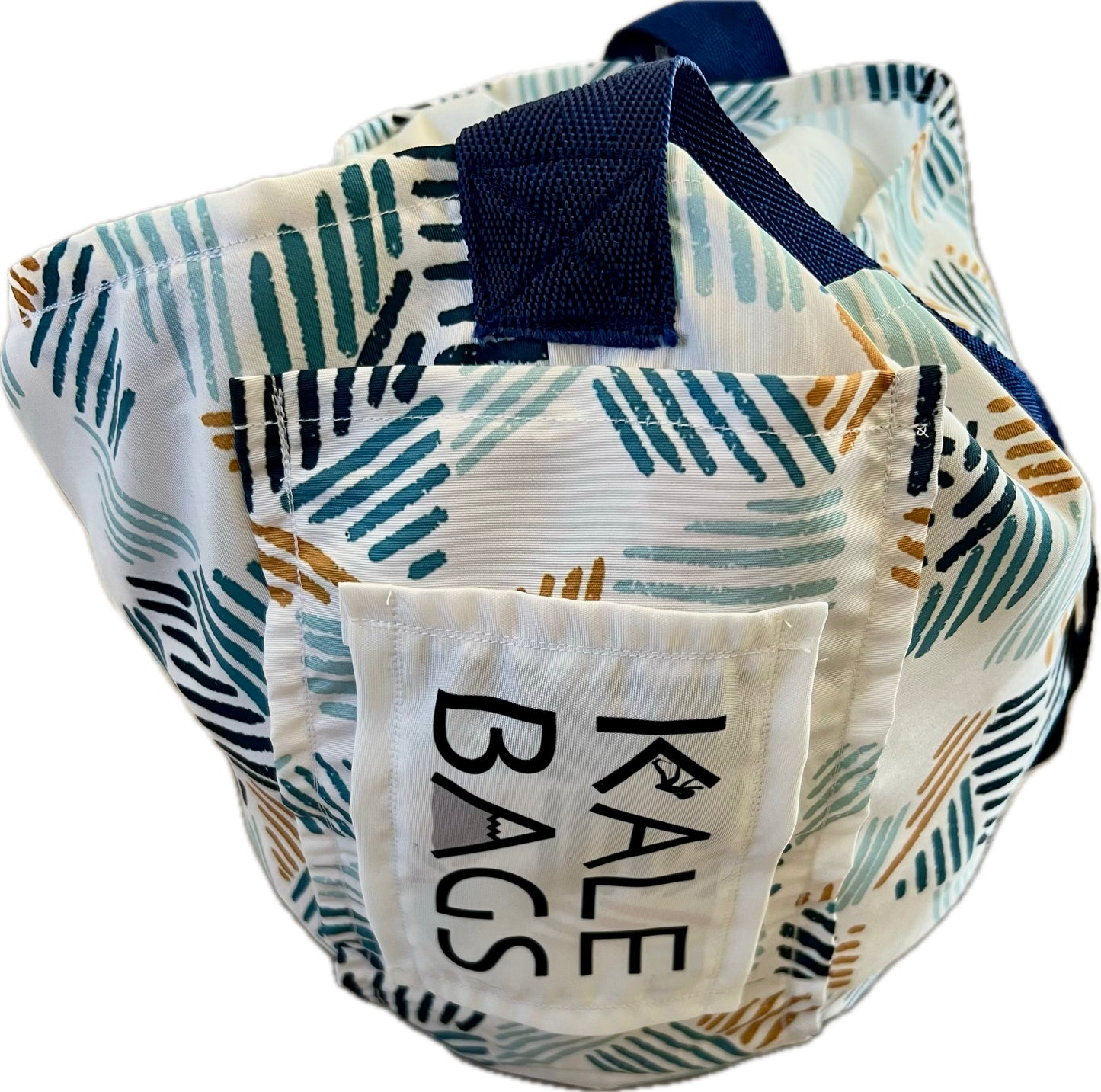 Kale Bag - Blue Stripe