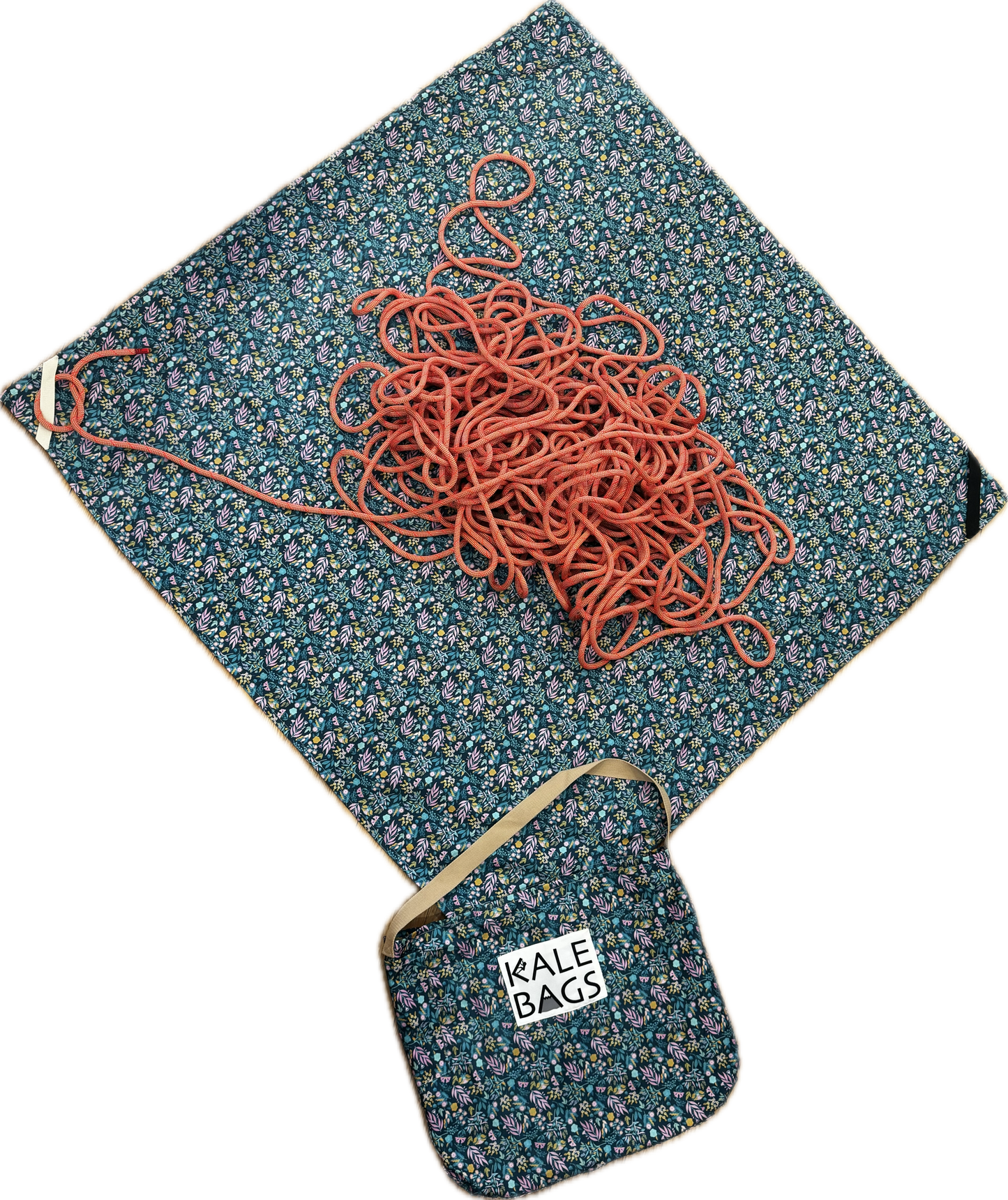 Kale Bag - Purple Flower