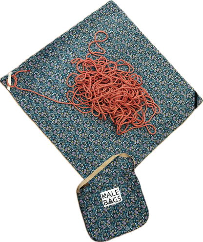 Kale Bag - Purple Flower