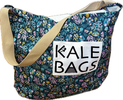 Kale Bag - Purple Flower
