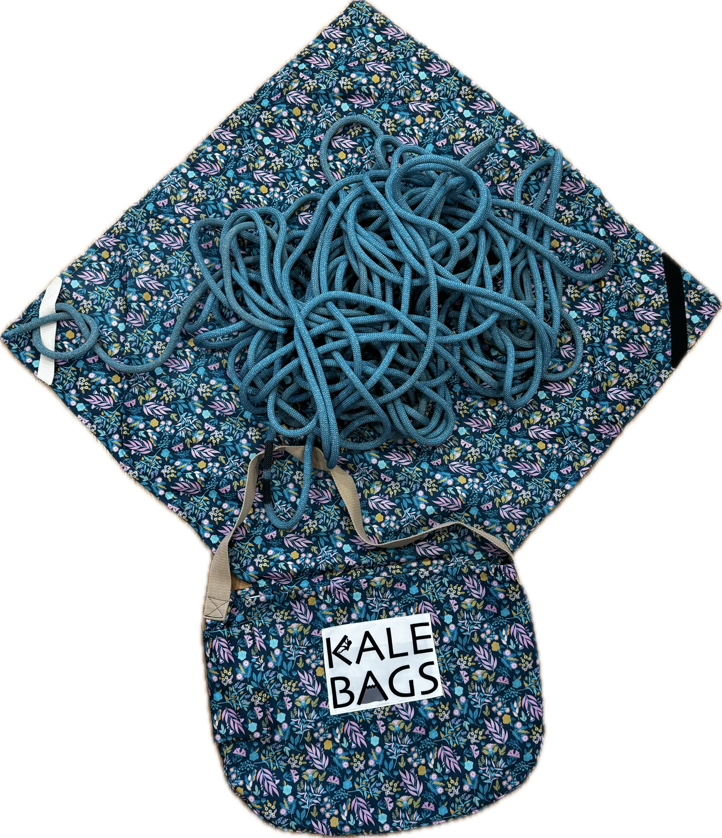 Kale Bag - Purple Flower