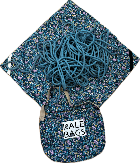 Kale Bag - Purple Flower