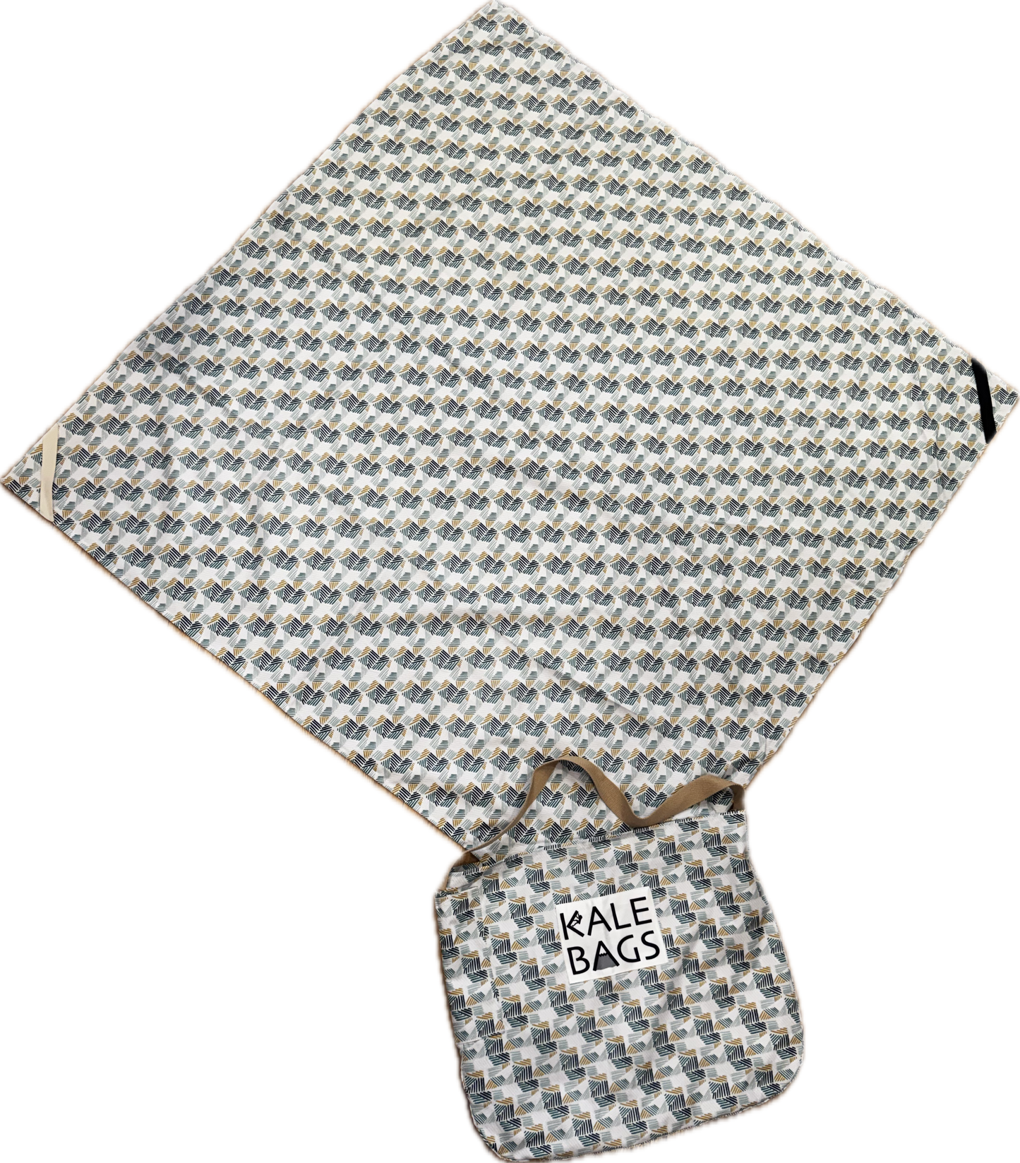 Kale Bag - Blue Stripe