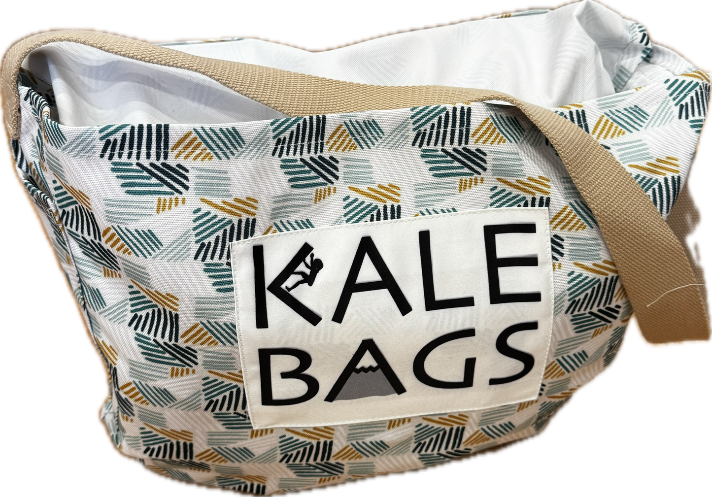 Kale Bag - Blue Stripe