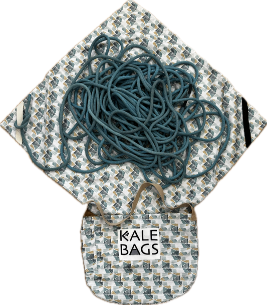 Kale Bag - Blue Stripe